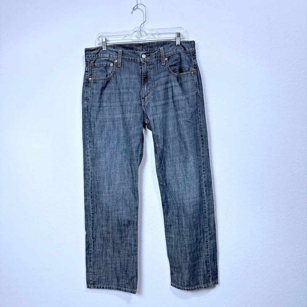 Levi's‎ 569 Loose Straight  Baggy Fit Jeans Blue Men 33x32